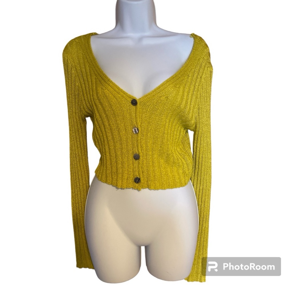 LAST DAY Aeropostale Cropped Cardigan - Size M